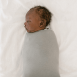 Knit Swaddle Blanket - Stone