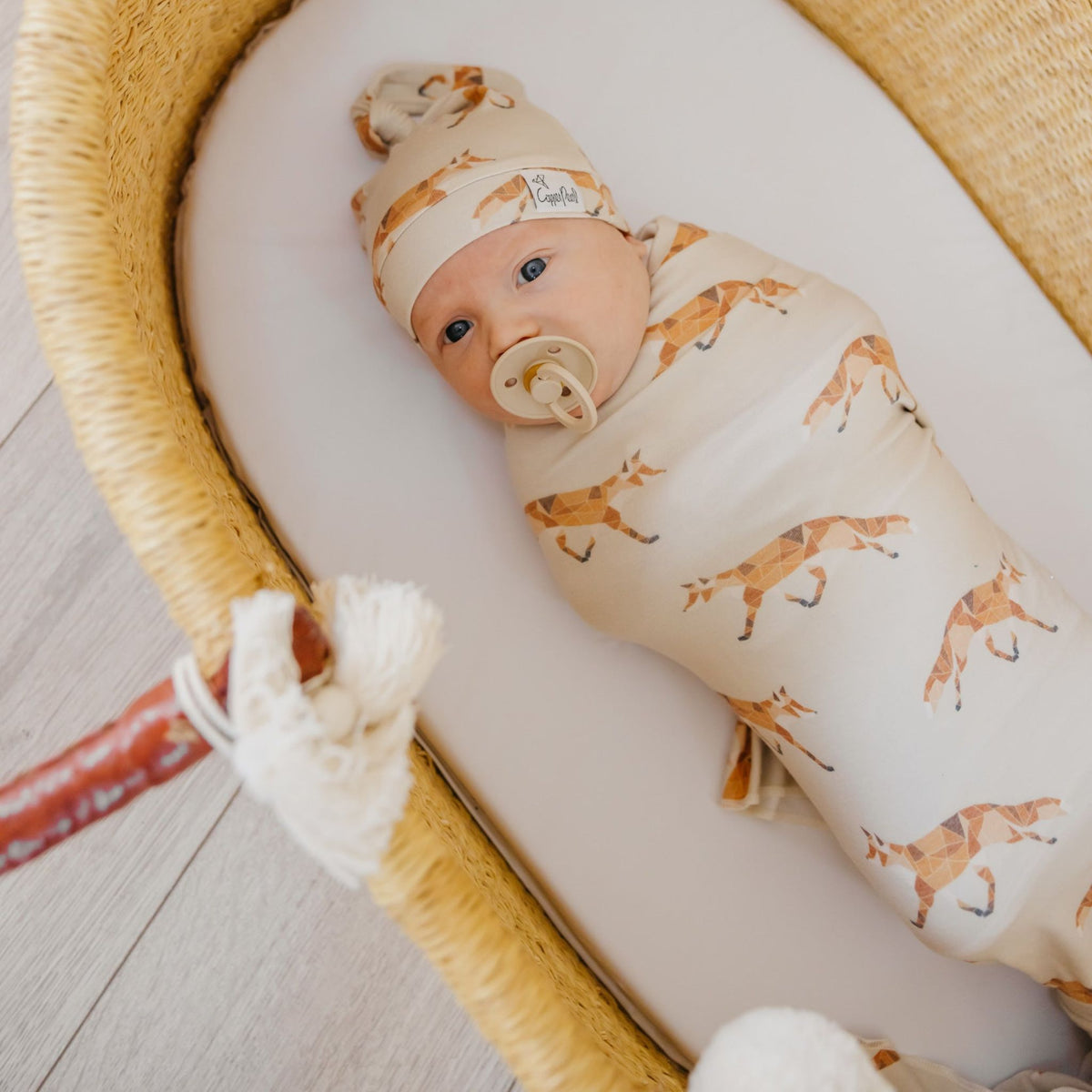 Knit Swaddle Blanket - Swift