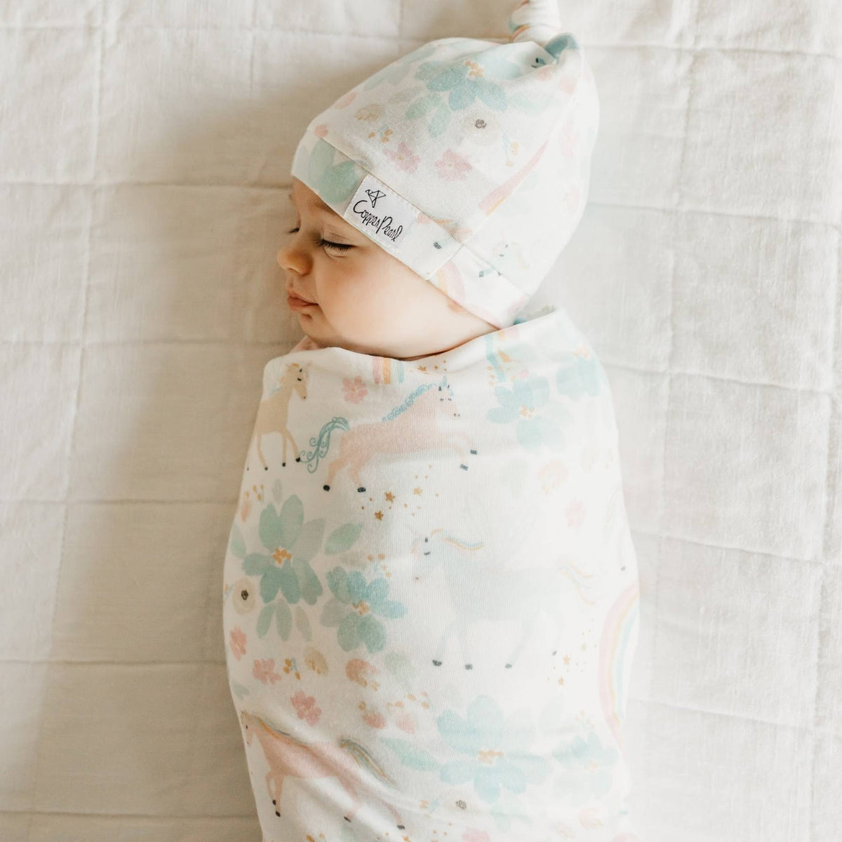 Knit Swaddle Blanket - Whimsy