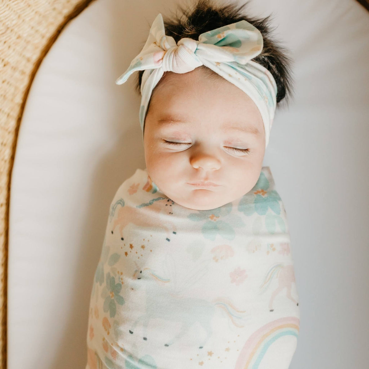 Knit Swaddle Blanket - Whimsy