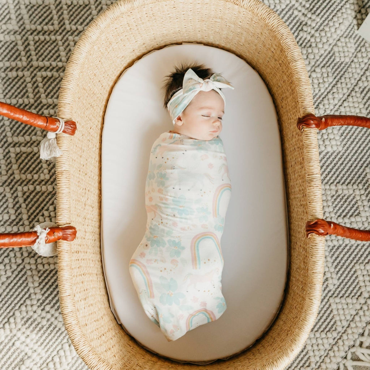 Knit Swaddle Blanket - Whimsy