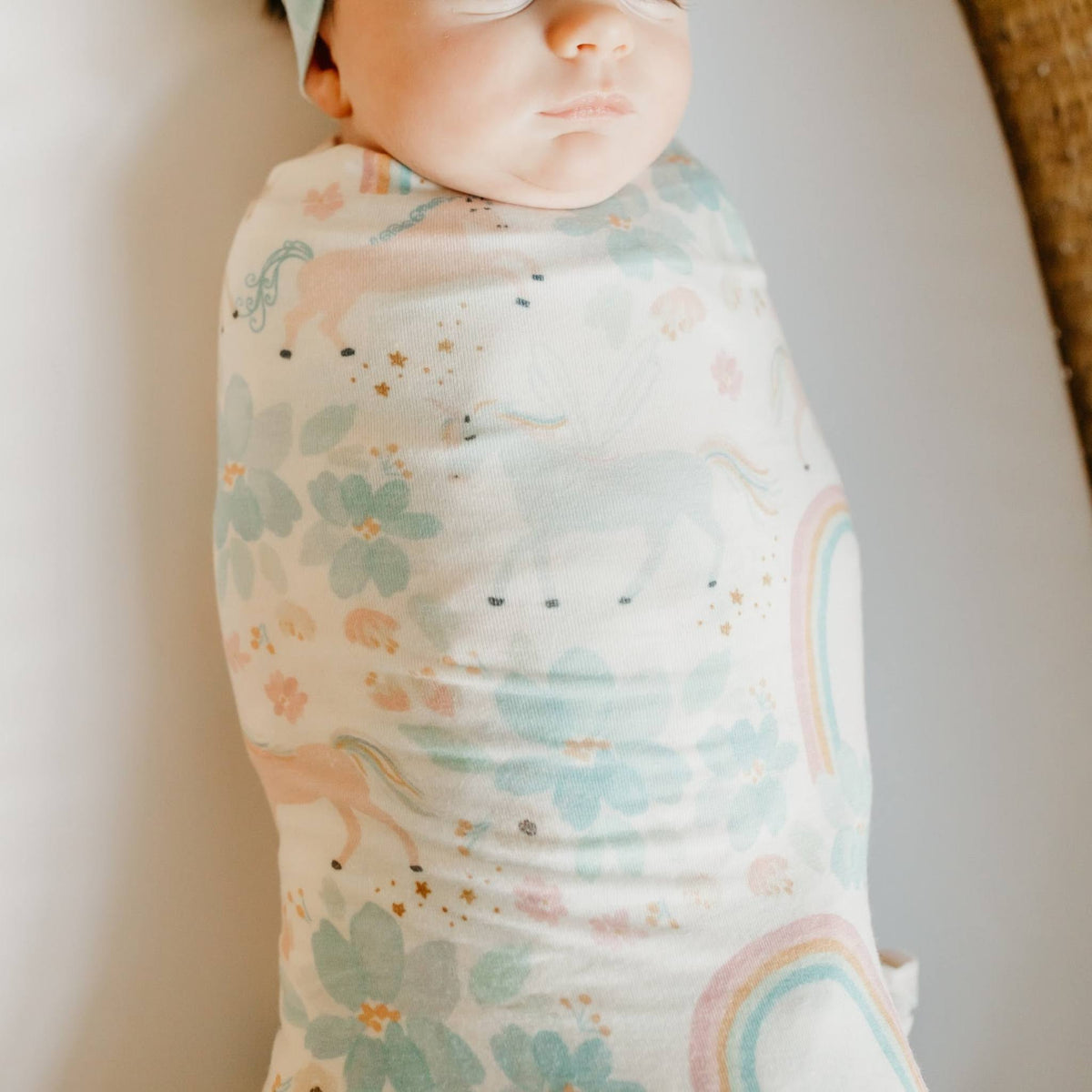 Knit Swaddle Blanket - Whimsy