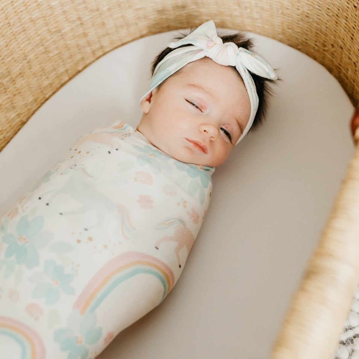 Knit Swaddle Blanket - Whimsy