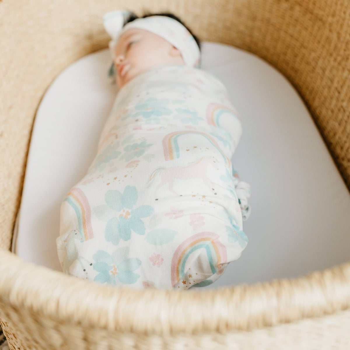 Knit Swaddle Blanket - Whimsy