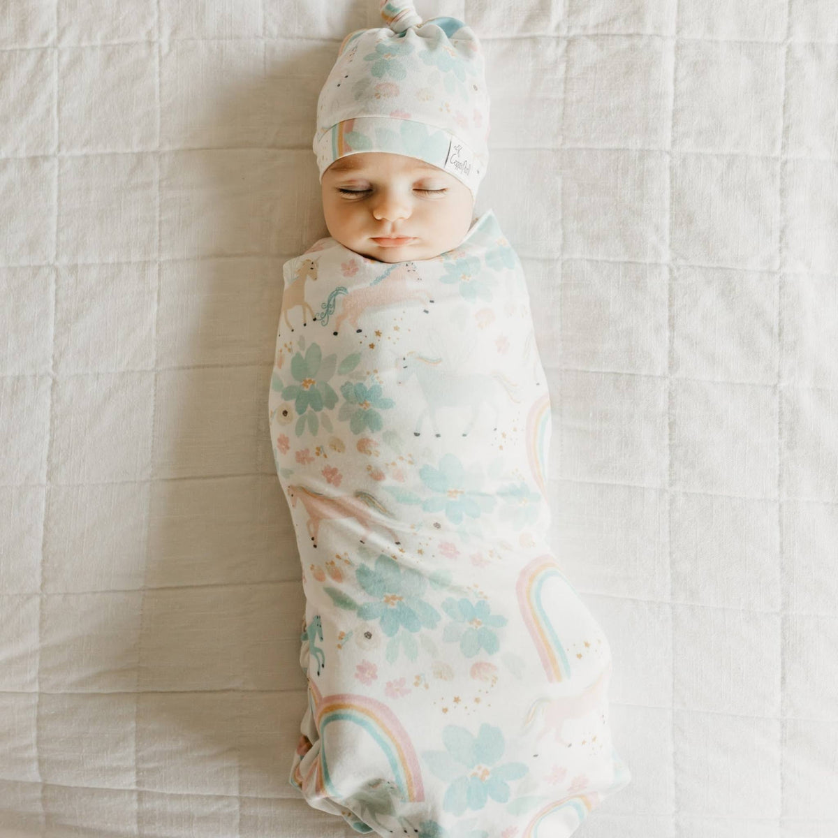 Knit Swaddle Blanket - Whimsy