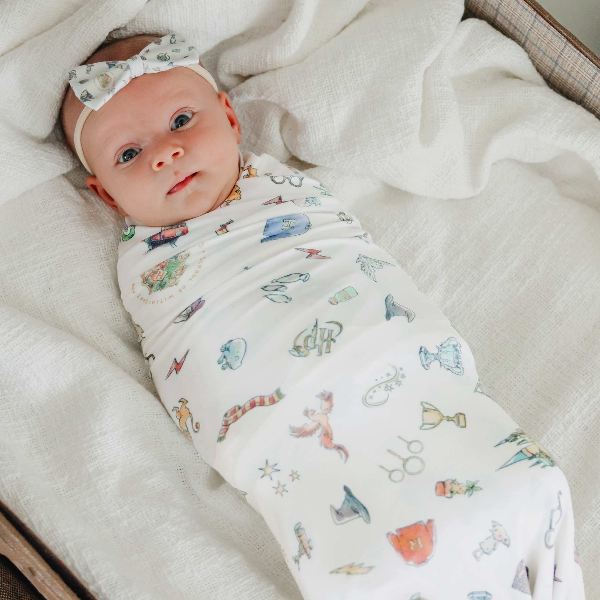 Knit Swaddle Blanket - Wizarding World™