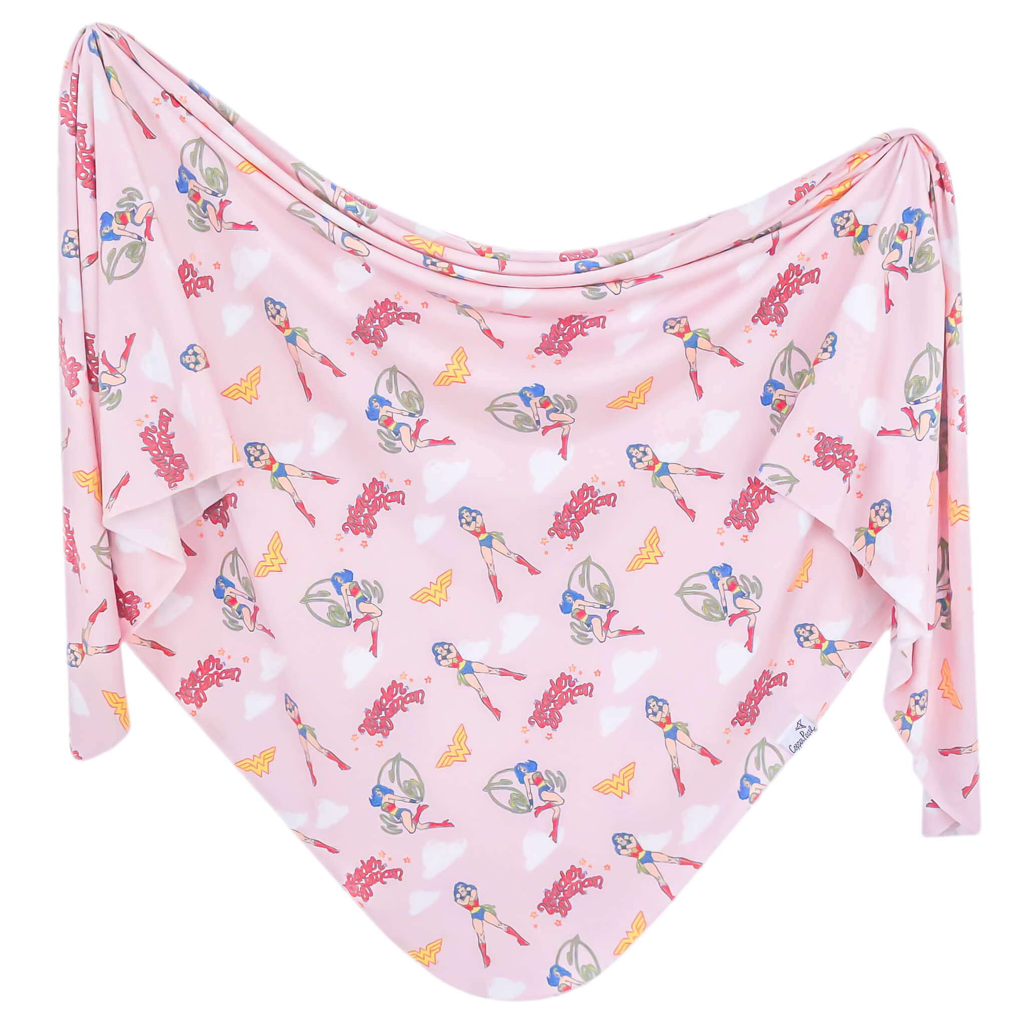 Knit Swaddle Blanket - Wonder Woman