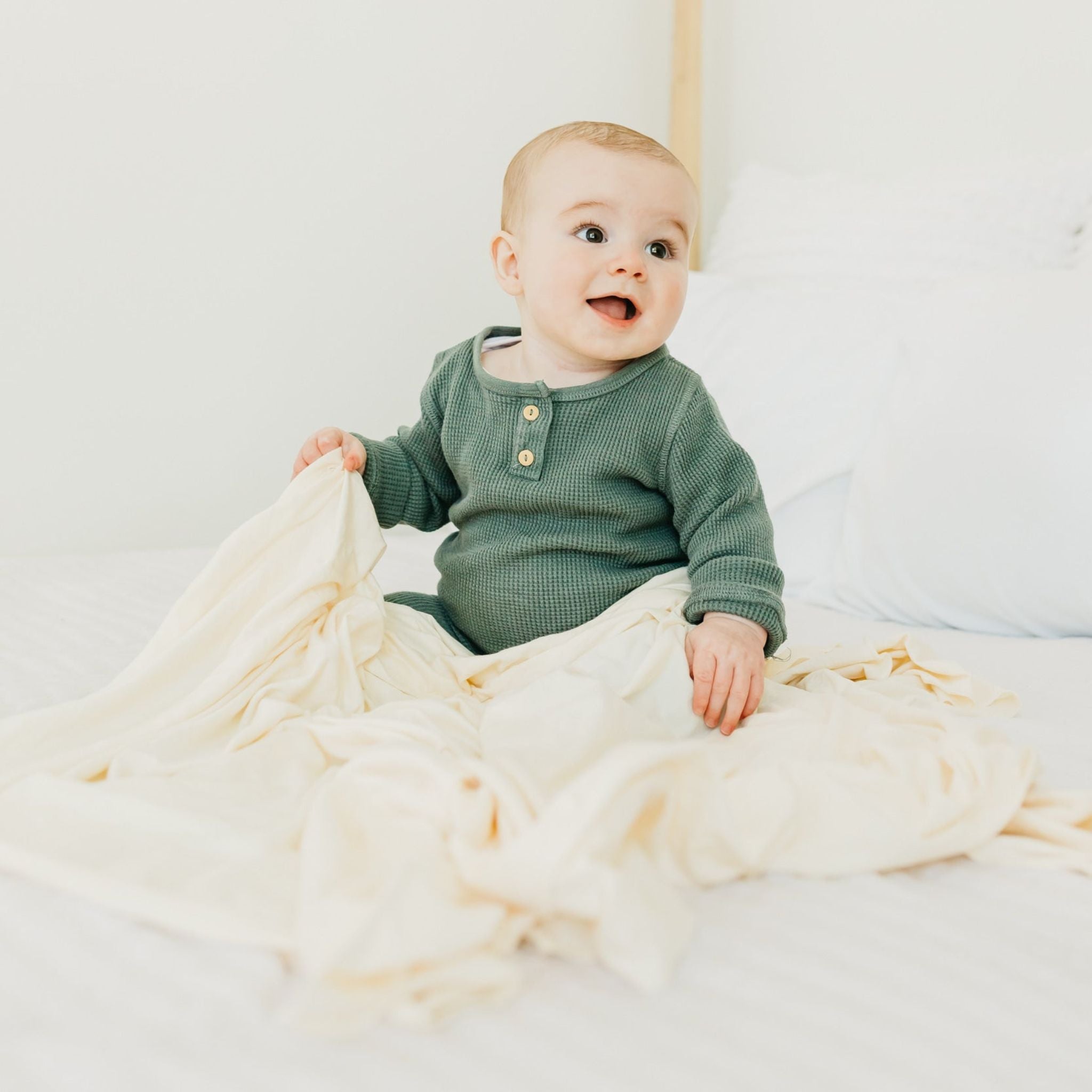 Knit Swaddle Blanket - Yuma