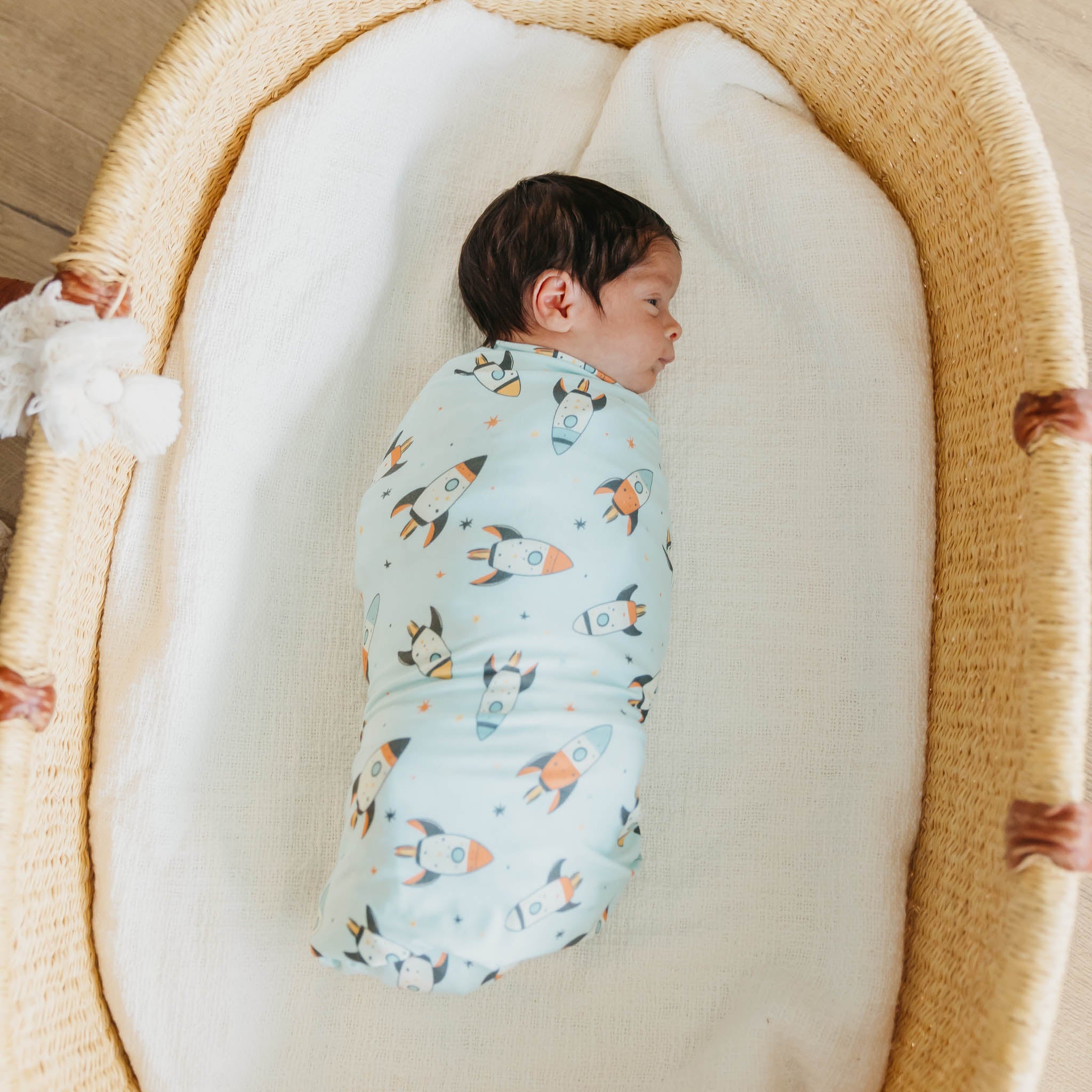 Bamboo Swaddle - Rocketeer