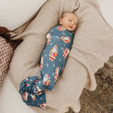 Bamboo Swaddle - Santa Claus