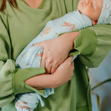 Knit Swaddle Blanket - Tanner