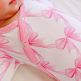 Bamboo Newborn Knotted Gown - Bow My Gosh