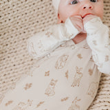 Newborn Knotted Gown - Dylan