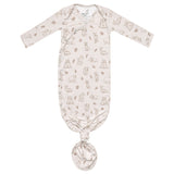 Newborn Knotted Gown - Dylan