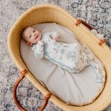 Newborn Knotted Gown - Hundred Acre Wood