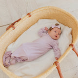 Newborn Knotted Gown - Lily