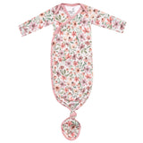 Newborn Knotted Gown - Natalie