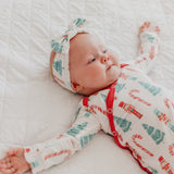 Newborn Knotted Gown - Nicholas