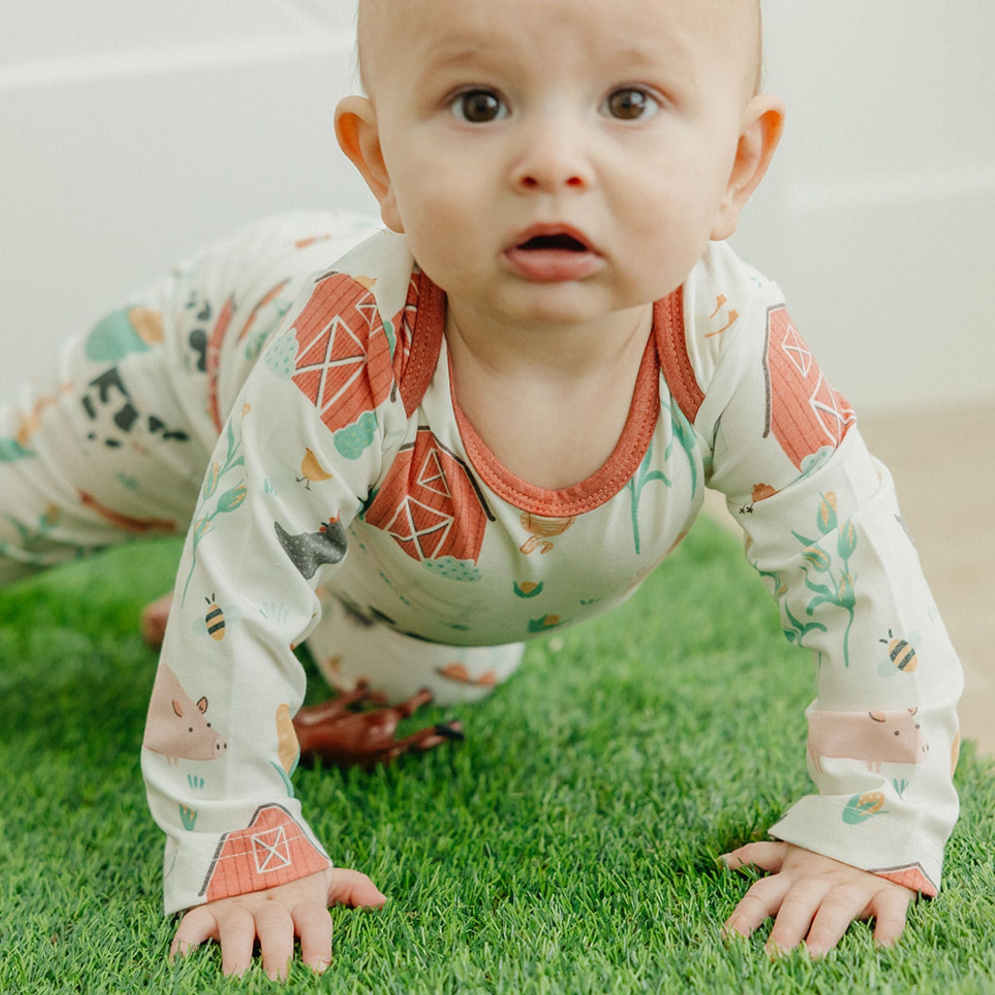Long Sleeve Bodysuit - Farmstead