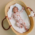 Long Sleeve Bodysuit - Gingerbread