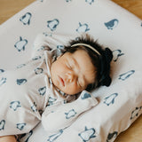 Long Sleeve Bodysuit - Penguins