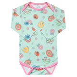 Long Sleeve Bodysuit - Sesame Street Retro Floral