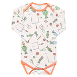 Long Sleeve Bodysuit - Sesame Street Varsity Friends