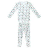 2pc Long Sleeve Pajama Set - Mickey Mouse and Friends