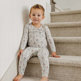 2pc Long Sleeve Pajama Set - Mickey Mouse and Friends