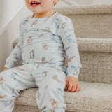 2pc Long Sleeve Pajama Set - Winnie the Pooh and Friends