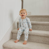 2pc Long Sleeve Pajama Set - Winnie the Pooh and Friends