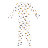 Bamboo 2pc Long Sleeve Pajama Set - Dozer