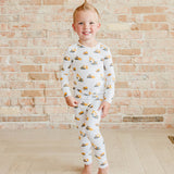 Bamboo 2pc Long Sleeve Pajama Set - Dozer
