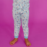 2pc Long Sleeve Pajama Set - Monsters, Inc. Medley