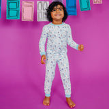 2pc Long Sleeve Pajama Set - Monsters, Inc. Medley