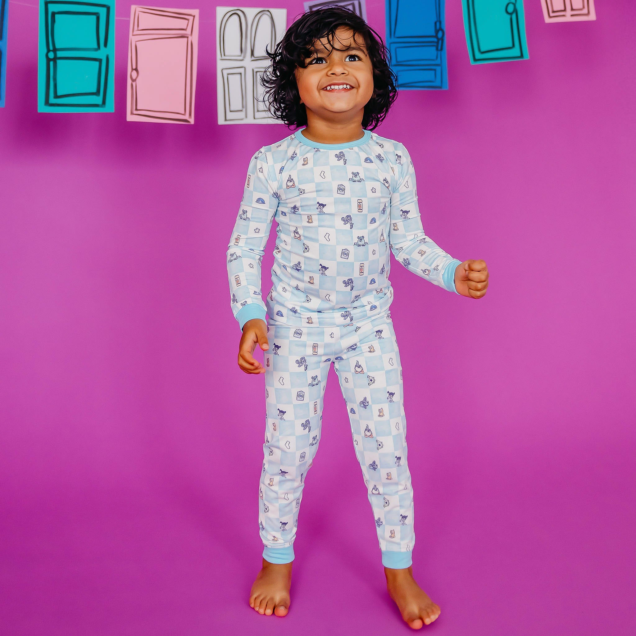 monsters inc toddler pajamas 2pc Long Sleeve Pajama Set
