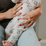 2pc Long Sleeve Pajama Set - Penguins