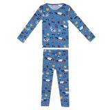 Bamboo 2pc Long Sleeve Pajama Set - Policemen