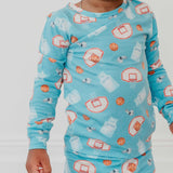 2pc Long Sleeve Pajama Set - Slam Dunk