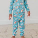2pc Long Sleeve Pajama Set - Slam Dunk