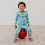 2pc Long Sleeve Pajama Set - Slam Dunk