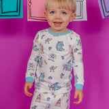 2pc Long Sleeve Pajama Set - Monsters, Inc. Friends