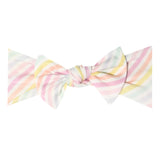 Knit Headband Bow - Lucky