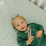 Premium Knit Fitted Crib Sheet - Wade