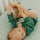 Premium Knit Fitted Crib Sheet - Wade