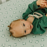 Premium Knit Fitted Crib Sheet - Wade