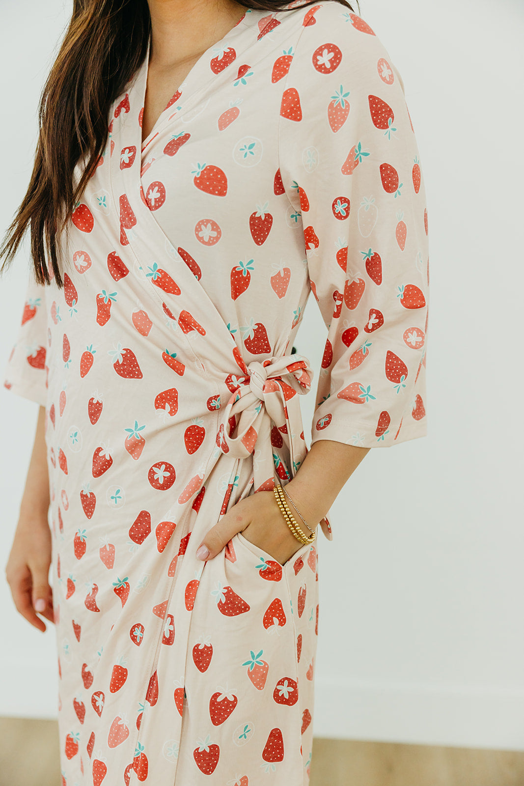 Women's Everyday Robe - Strawberry