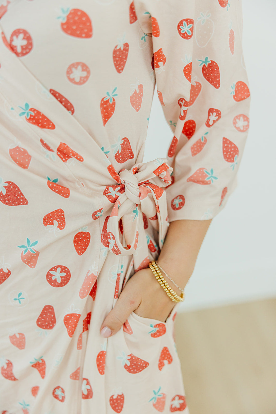 Women's Everyday Robe - Strawberry