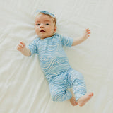 Short Sleeve Bodysuit - Surf