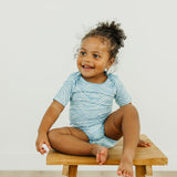 Short Sleeve Bodysuit - Surf